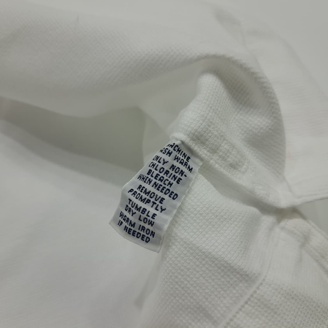 Co527 2XL Big 폴로 랄프로렌 화이트 캠프카라 반팔 셔츠 남방 상품이미지5