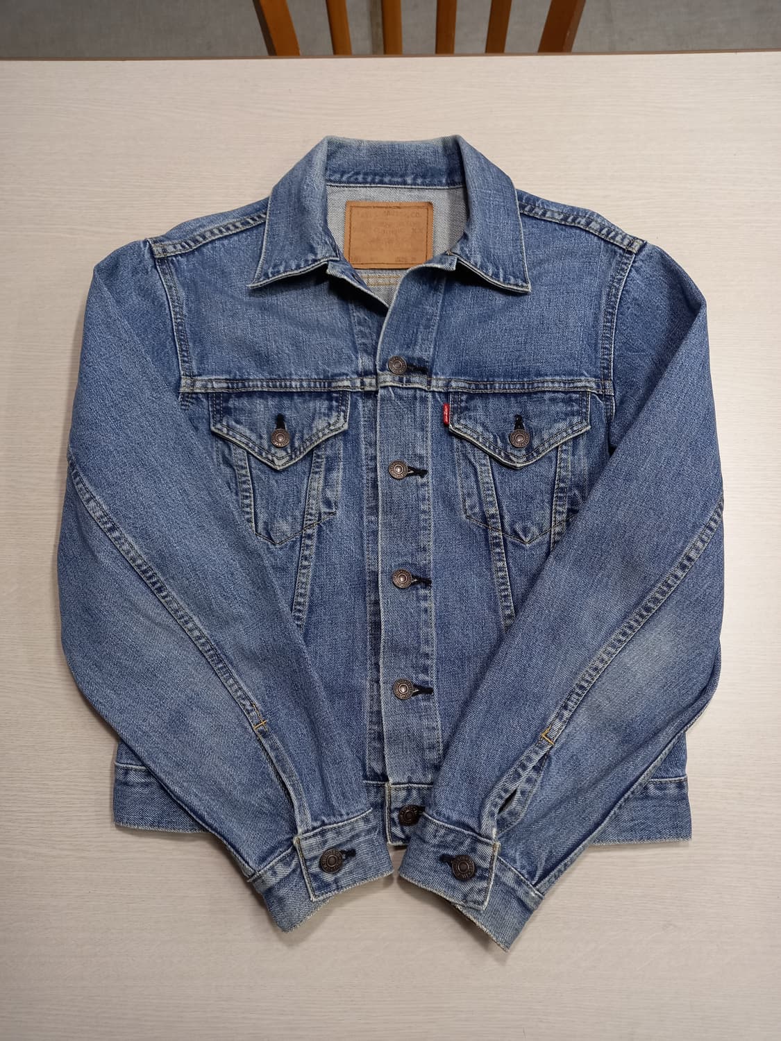 M95 빅E 리바이스567 Jap 빈티지 데님자켓 M-05 상품이미지3