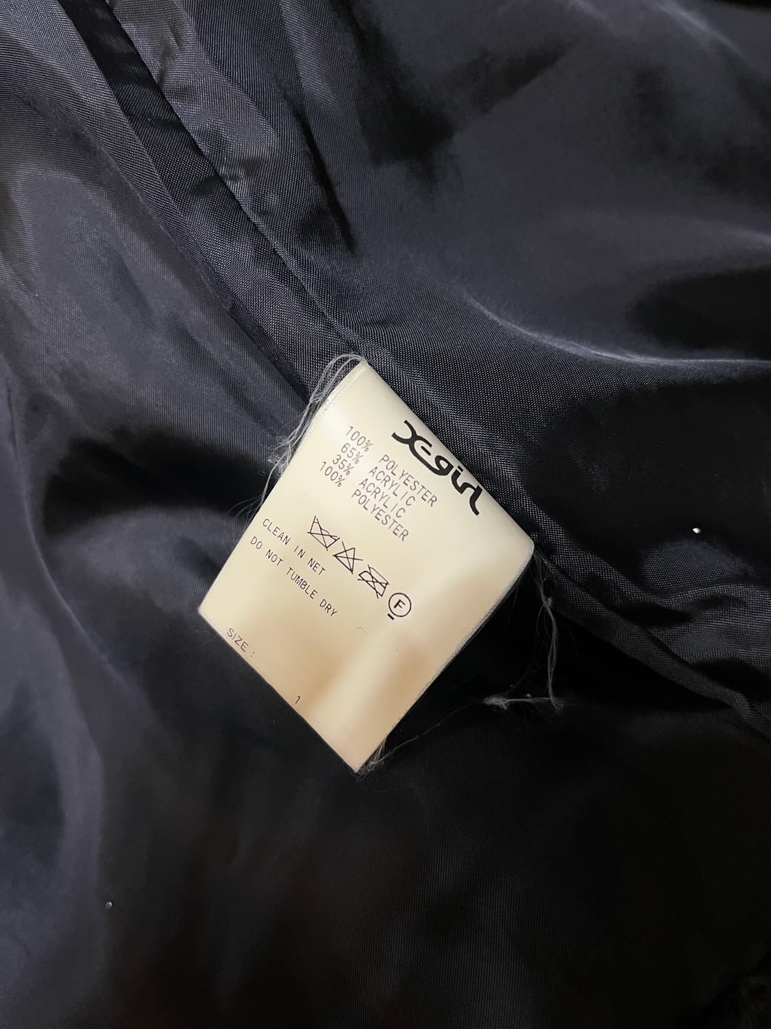 x-girl star fur jacket 상품이미지3