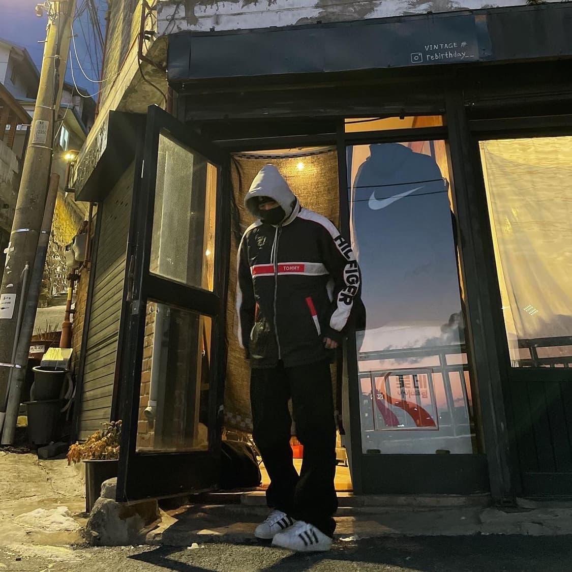 90s 타미 올드스쿨 패딩 점퍼 (110) 상품이미지10