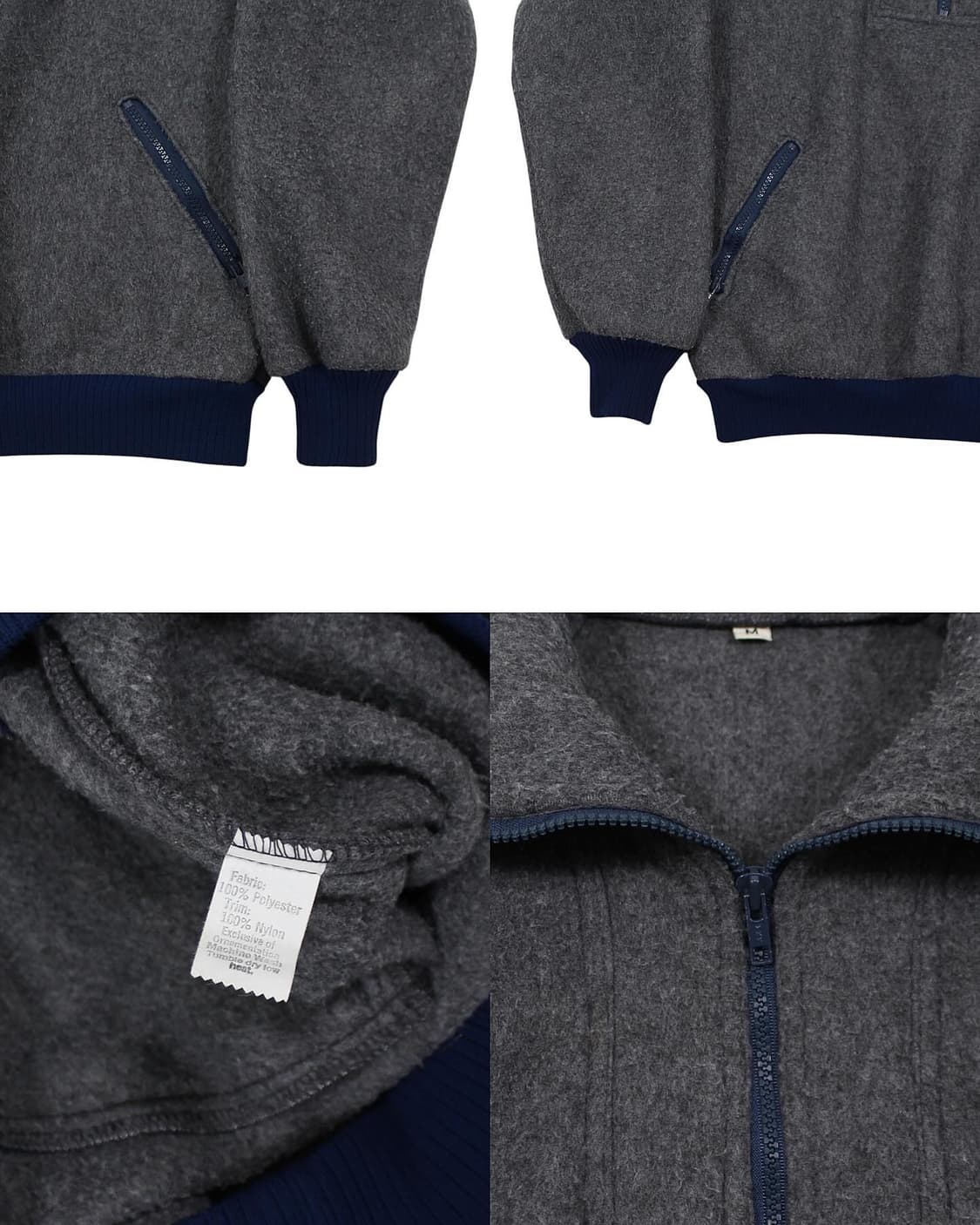 1980s USA 파타고니아 하프집업 파일 플리스 자켓 데카태그 빈티지 상품이미지6