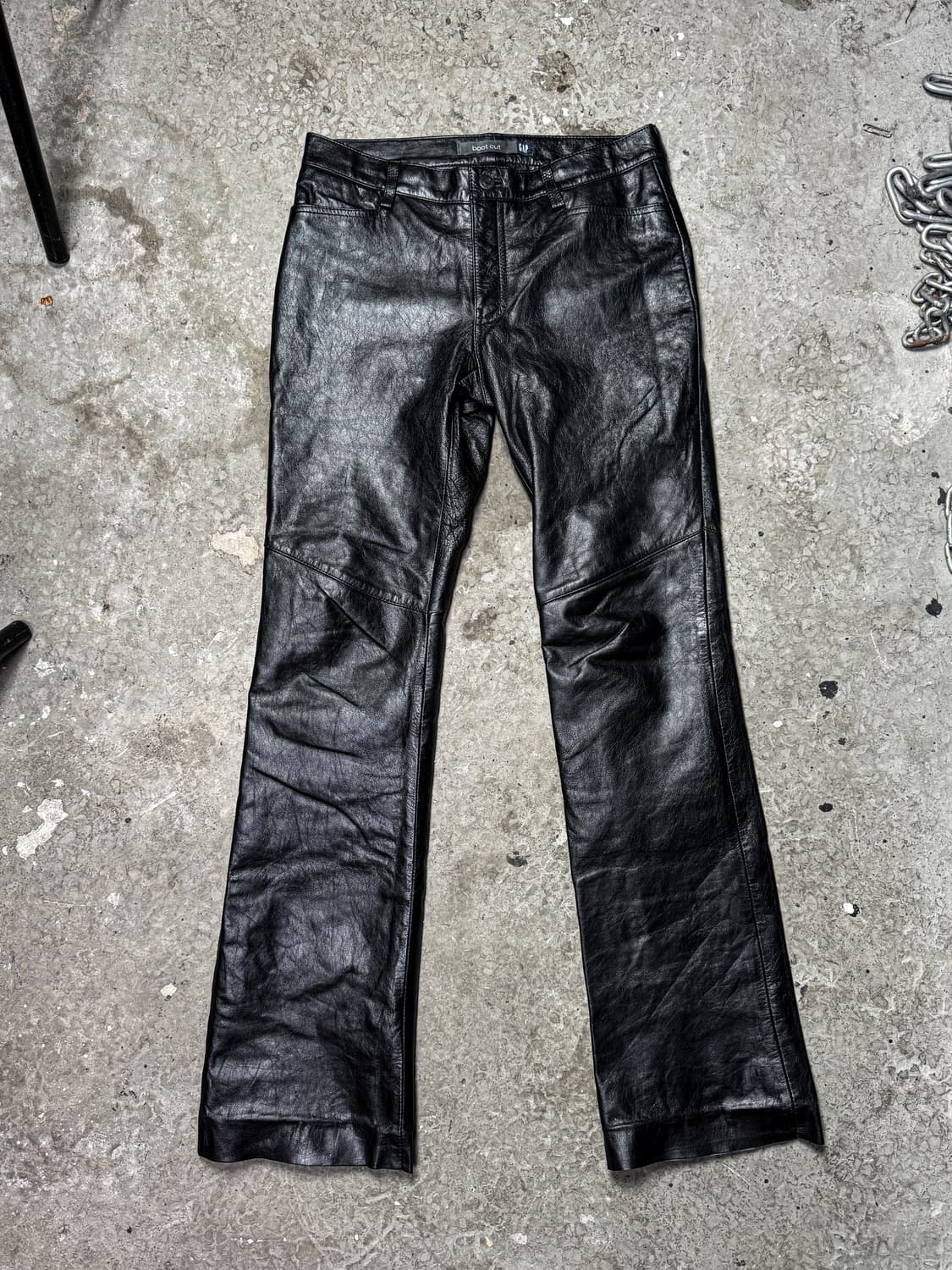 GAP – Leather Boot-cut Pants 상품이미지6