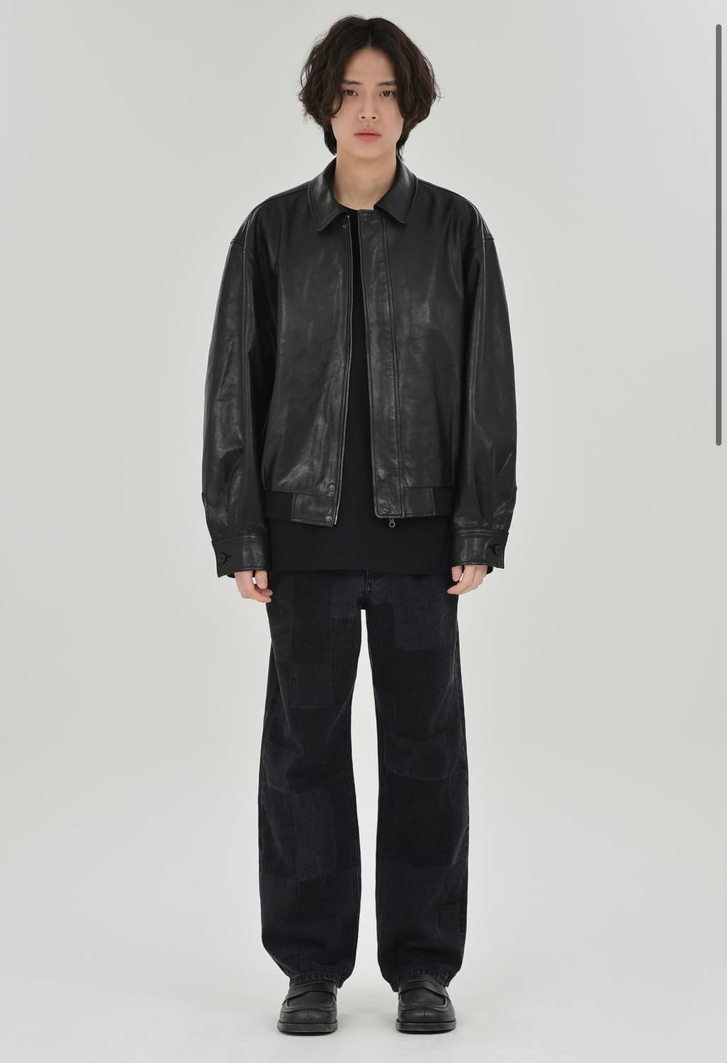 [5] 브라운야드 레더 블루종 상품이미지2