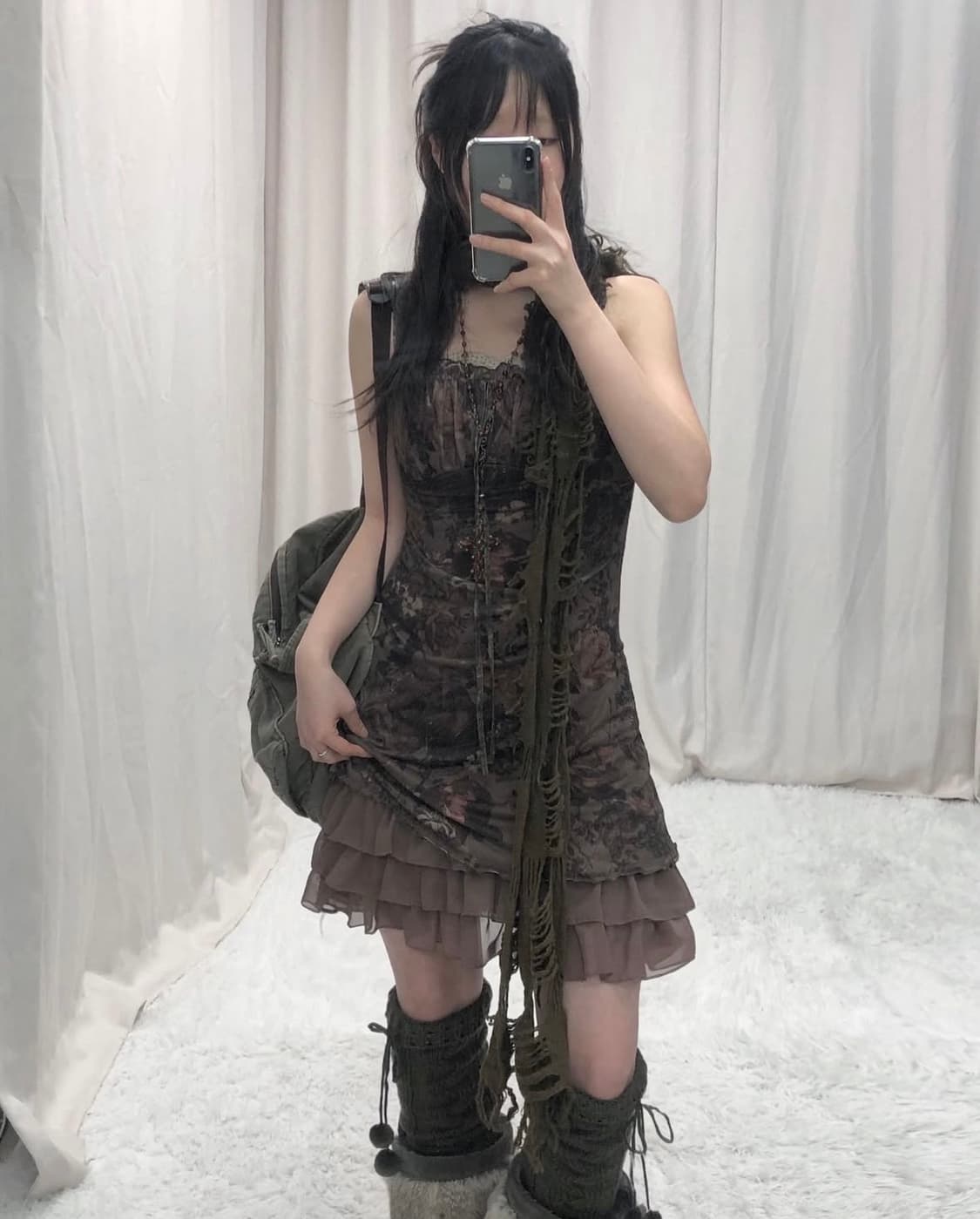 선가든파티 그런지 빈티지 코디 세트 코디셋 상품이미지2