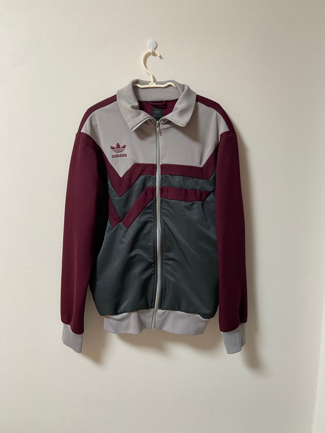 빈티지 아디다스 버건디 희귀 져지  상품이미지1