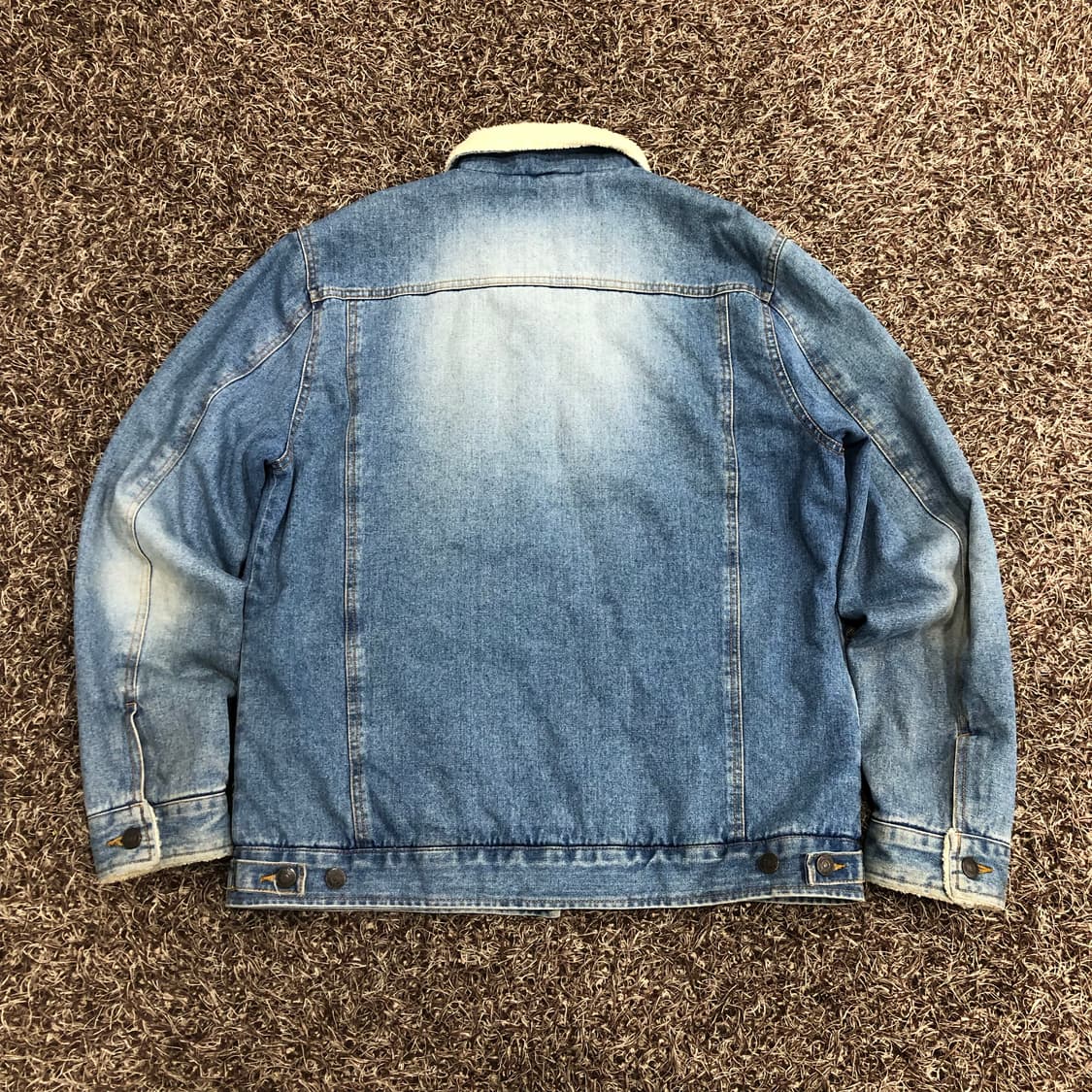 리바이스 양털 셰르파 워시드 데님 자켓 상품이미지6