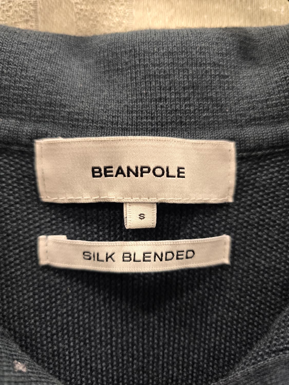 빈폴 실크 블렌디드 반팔 니트 폴로티 S 사이즈 상품이미지6