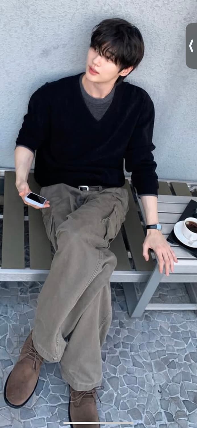 르아브 더블 레이이더 니트 L(100-105) 상품이미지2