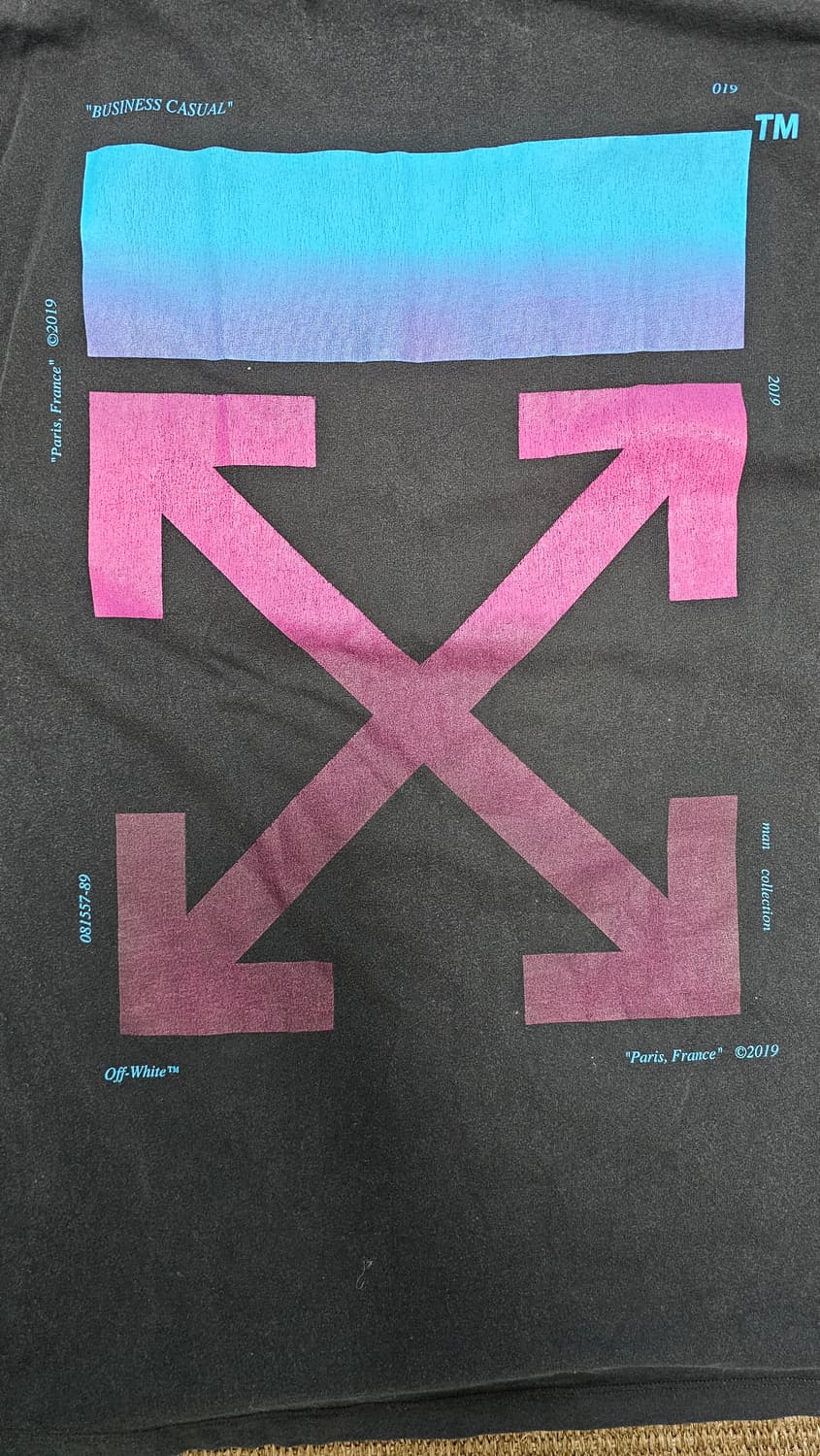 OFF WHITE 백프린팅 반팔 상품이미지8