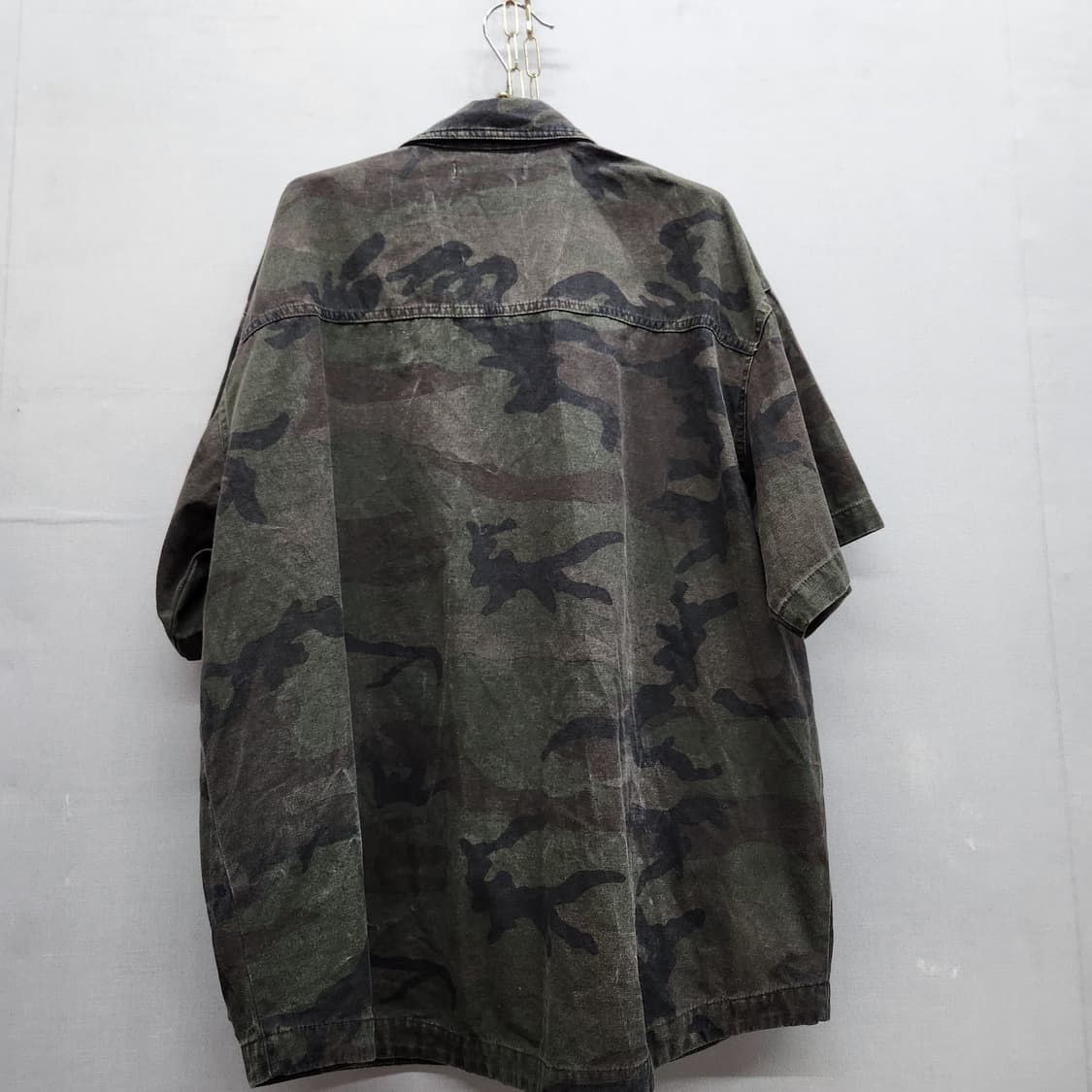아워룸 카모플라쥬 워싱 반팔 자켓 2XL 상품이미지4