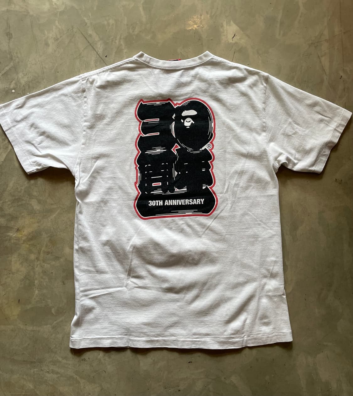 Bape 베이프 30주년 티셔츠 L 상품이미지2