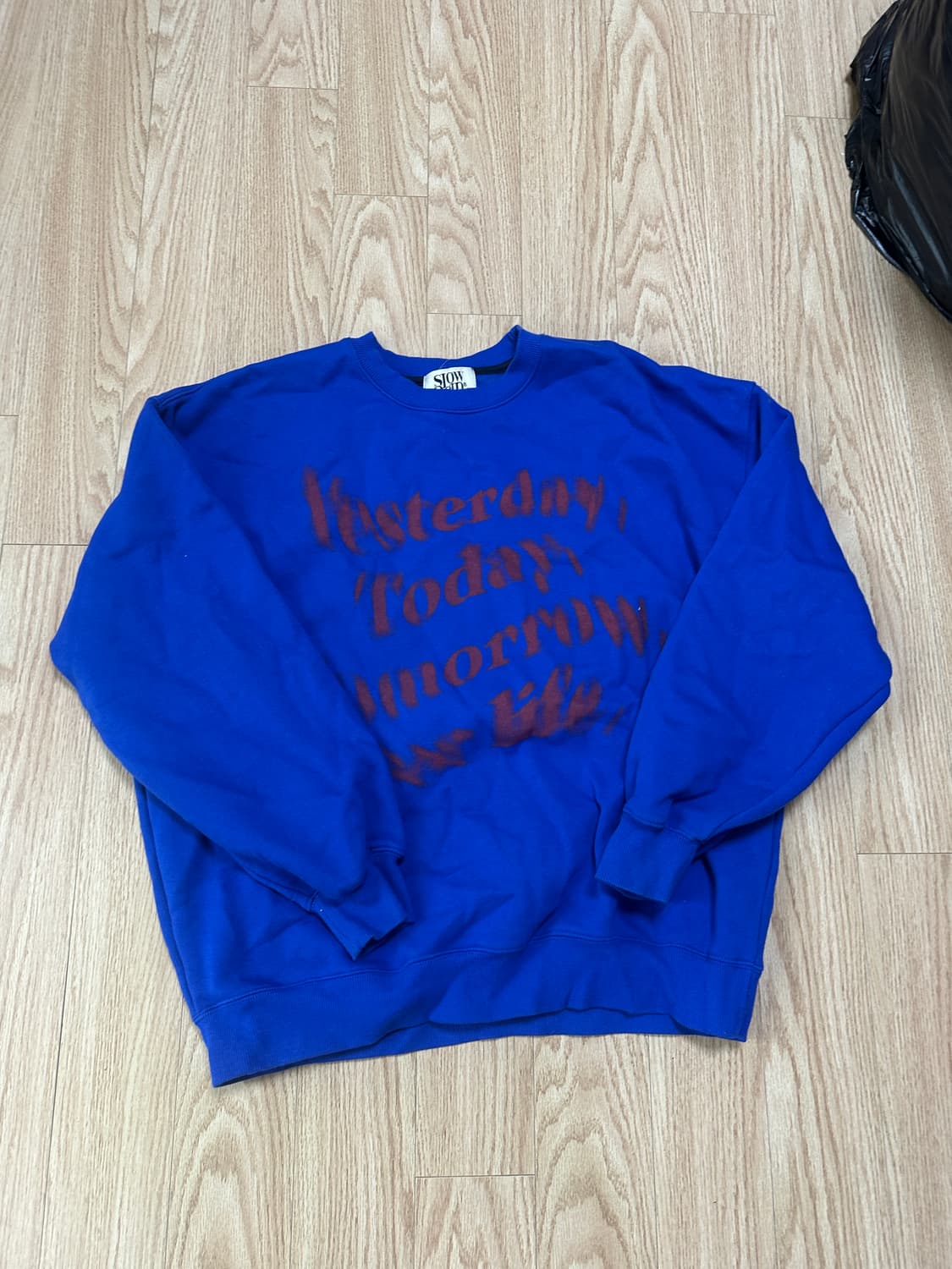 슬로우애시드 맨투맨 상품이미지1