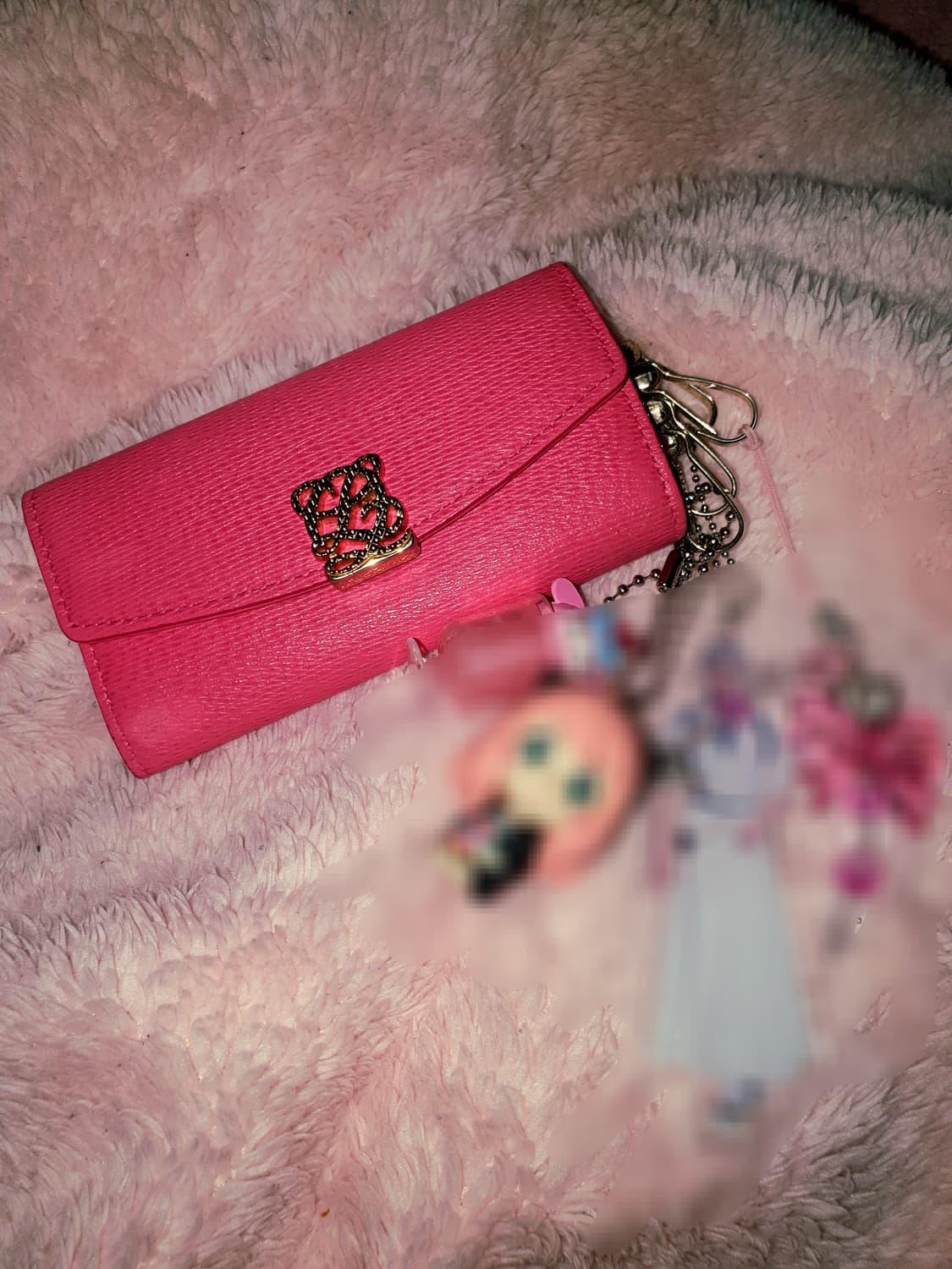 루이까또즈 빈티지 핑크지갑 상품이미지1