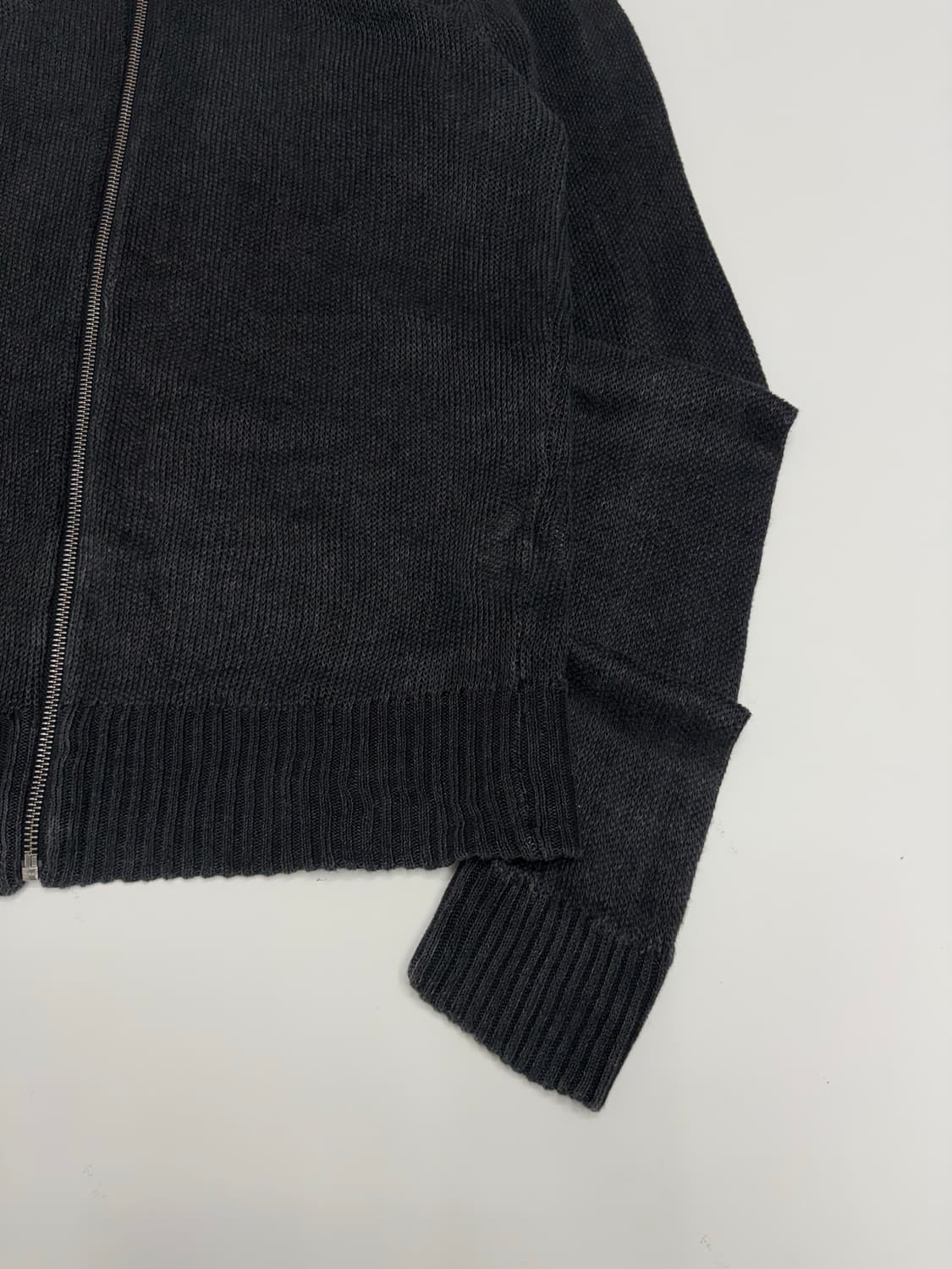 아워레가시 린넨 니트 집업 상품이미지2