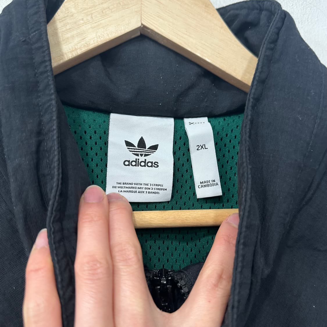 아디다스 반집업 바람막이 상품이미지3