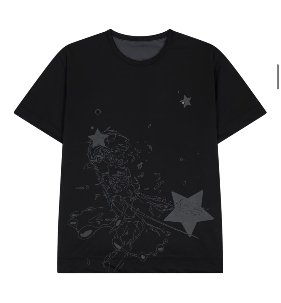 OJOS x NOITOW SHU Reversible Mesh T-shir 상품이미지1