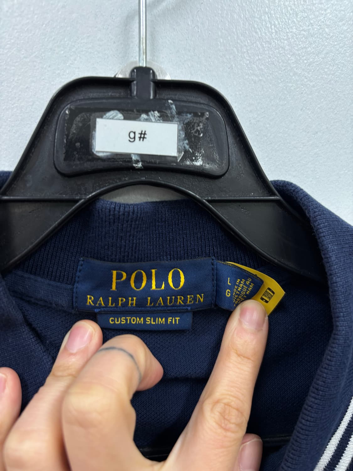 큐알 폴로랄프로렌 베어 피케 반팔티 상품이미지4