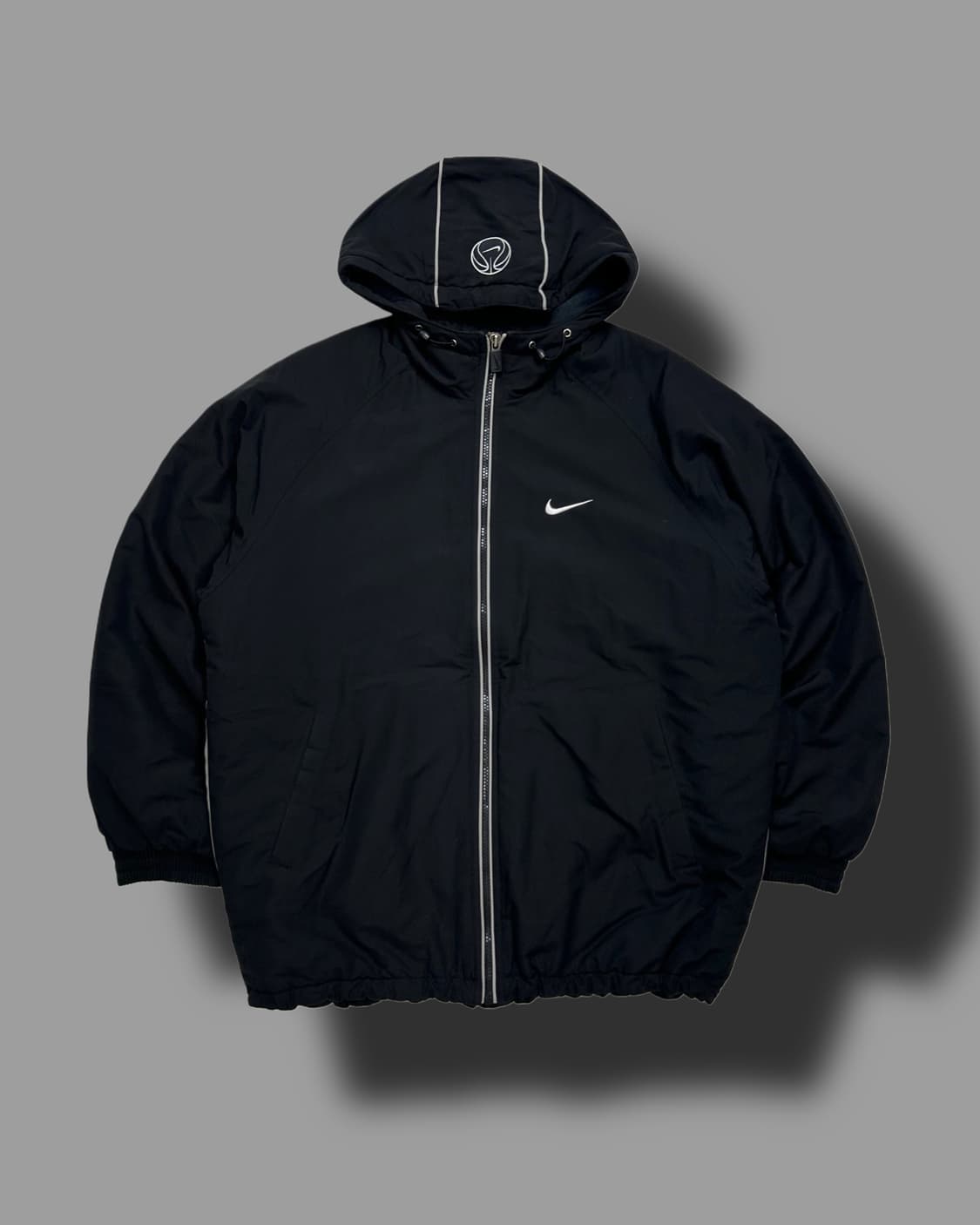 나이키 00s 블랙 누빔 점퍼 L 상품이미지5