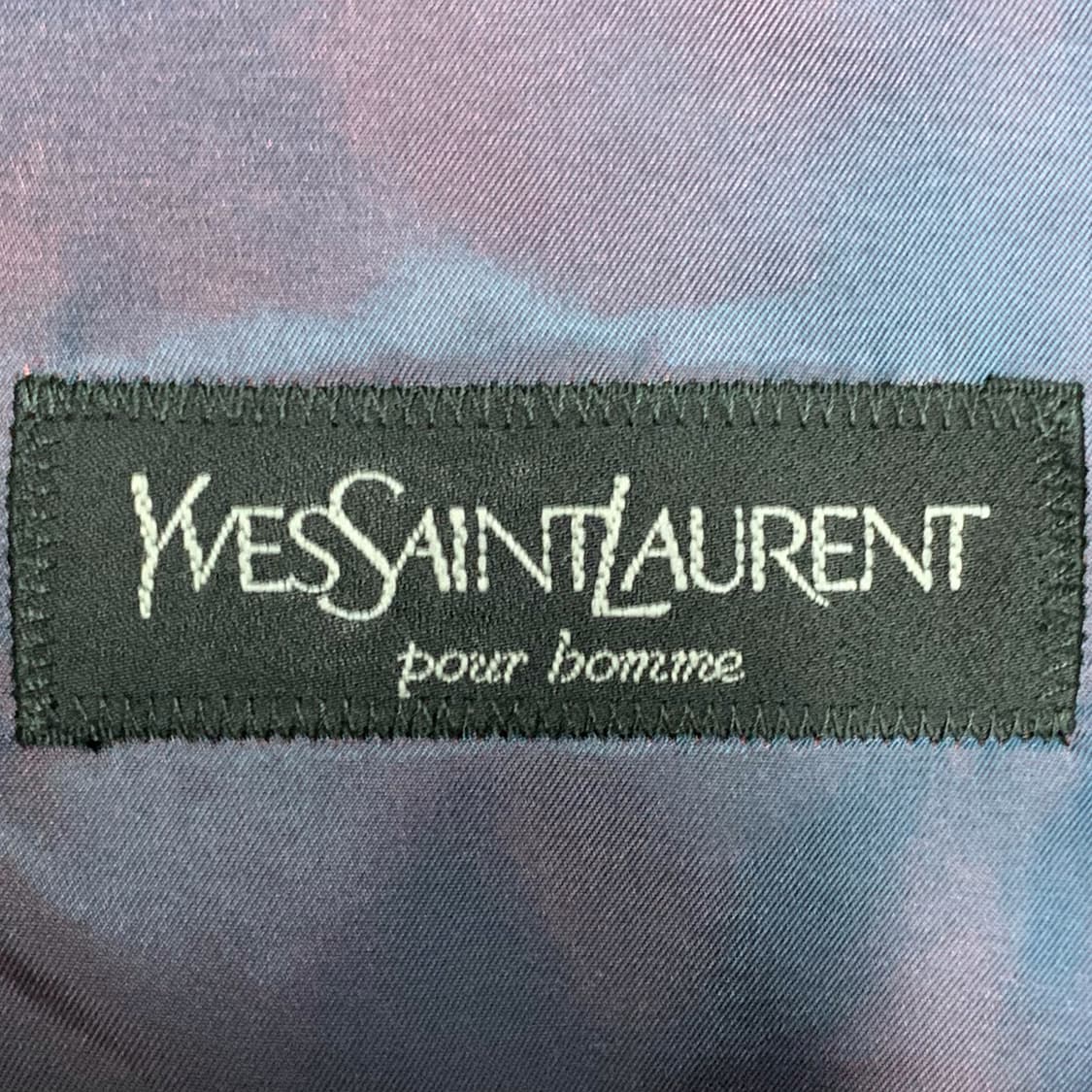 [L] 90's 입생로랑 초크 스트라이프 블레이저 재킷 상품이미지5