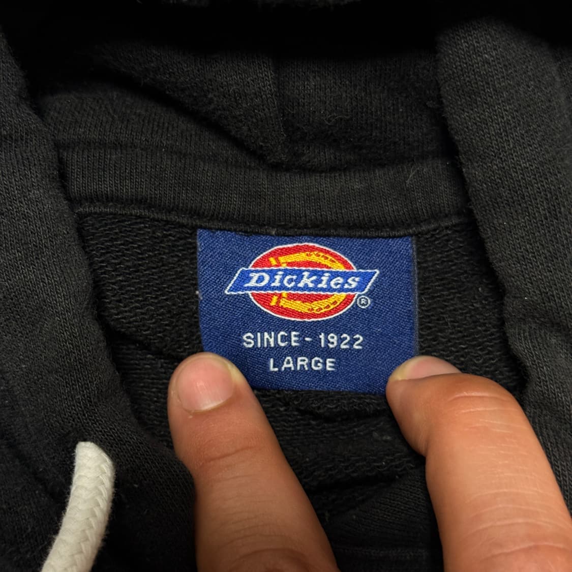 디키즈 블랙 오리지날 프린팅 후드티 L 상품이미지6