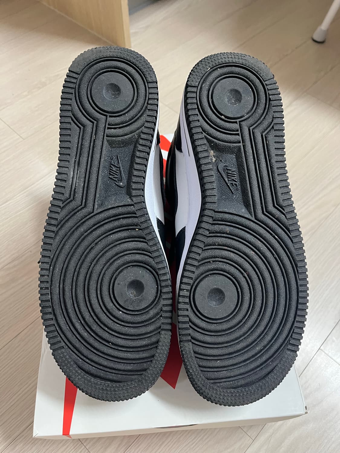 나이키 스투시 에어 포스 1 미드 SP 블랙 260mm 상품이미지6