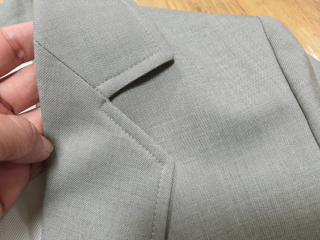 마론에디션(MARRON EDITION) 얼티메이트 그레이 싱글자켓 새상품 상품이미지8