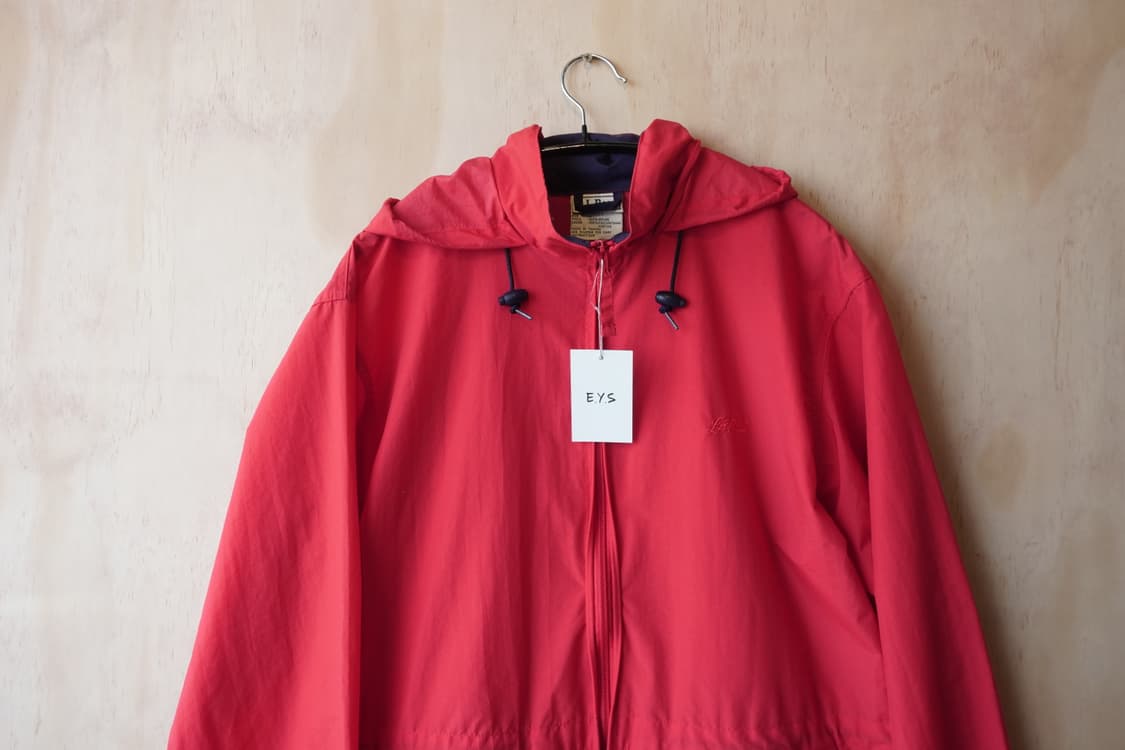 엘엘빈 레드 바람막이 자켓 L.L.Bean 상품이미지3