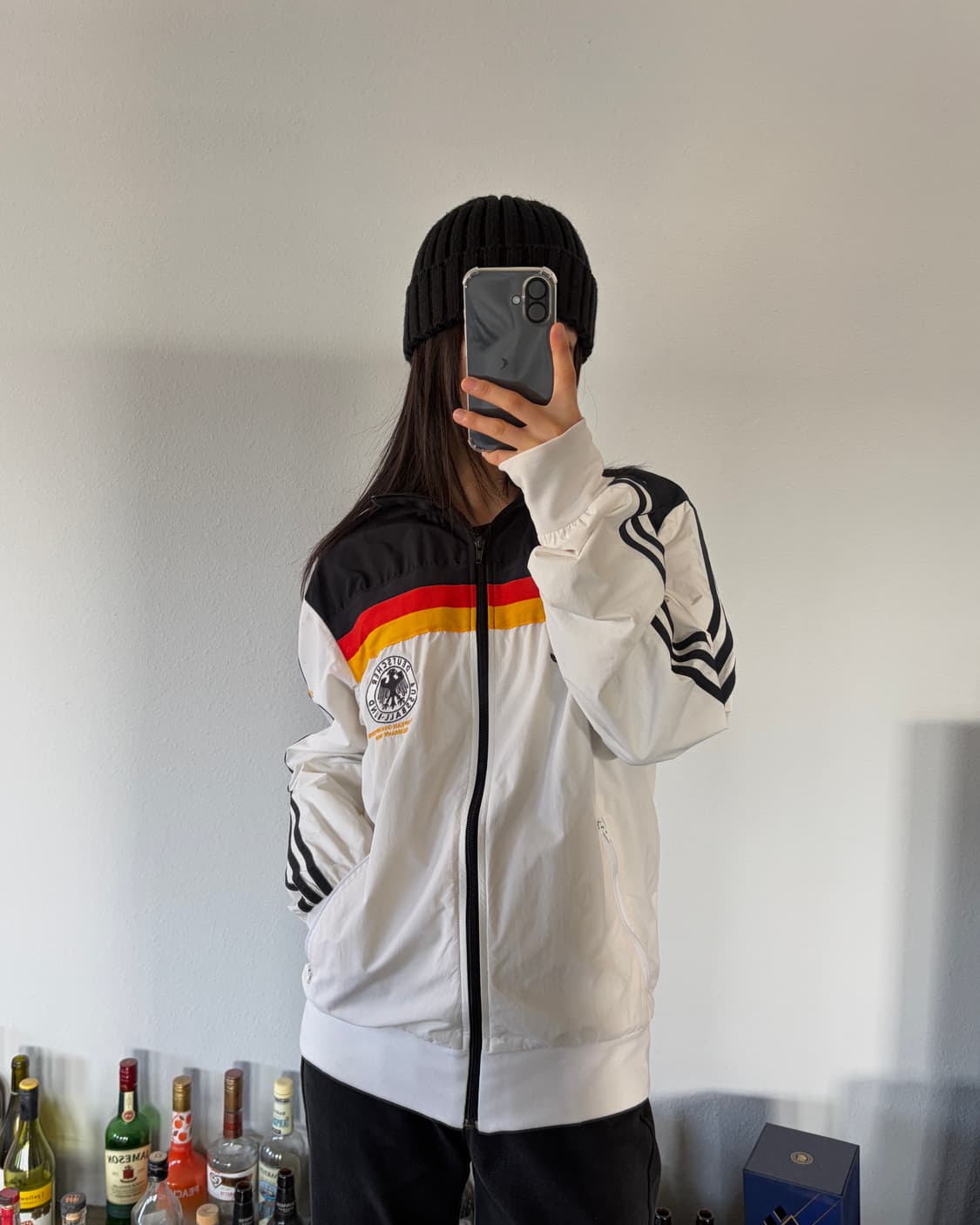 [L]아디다스 독일 축구 국가대표 바람막이 상품이미지1