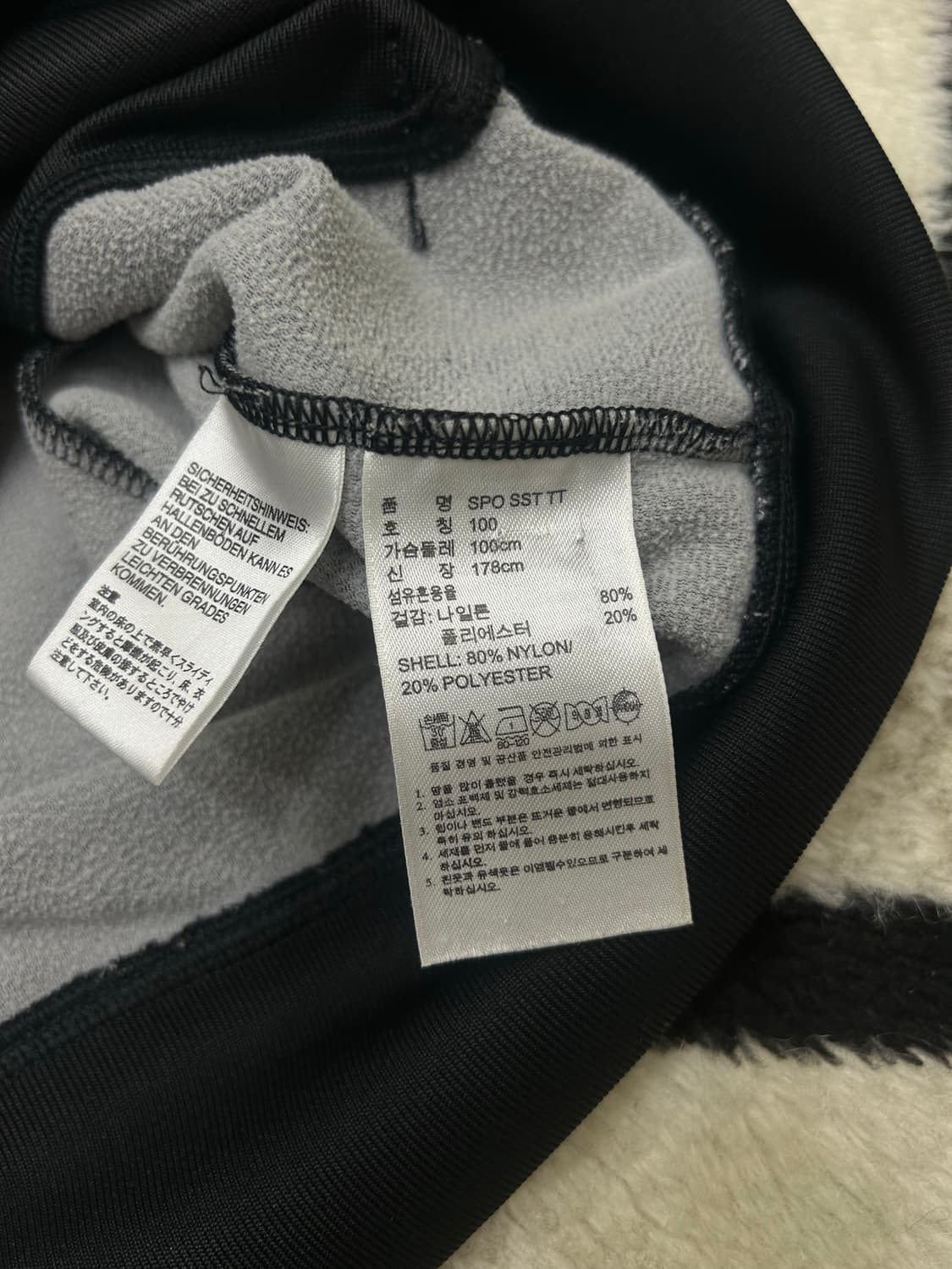 [L]아디다스 슈퍼스타 져지/블랙레드 상품이미지6