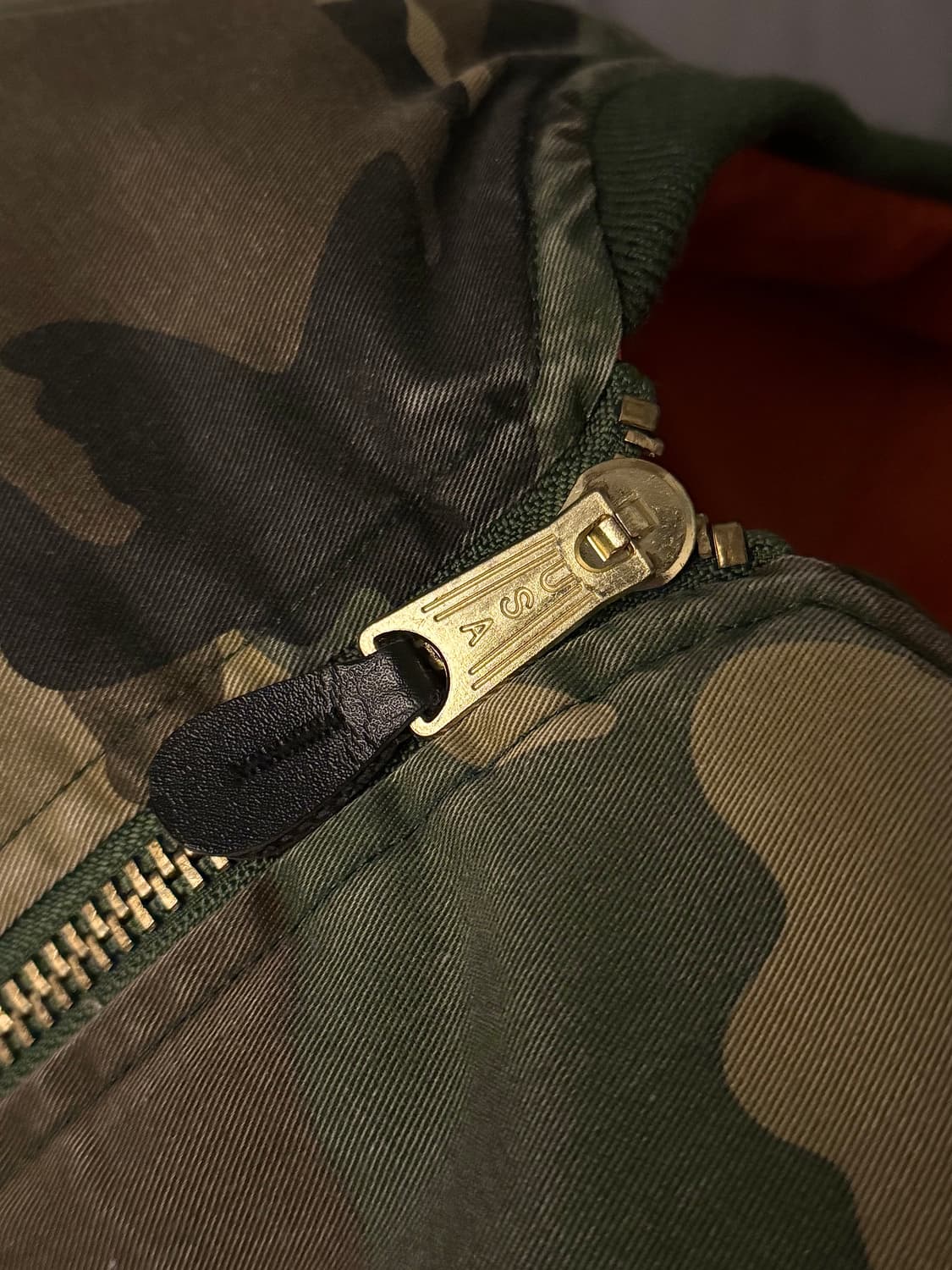 Fostex (02 라프시몬스) 원판 MA-1 우드랜드 자켓 상품이미지6