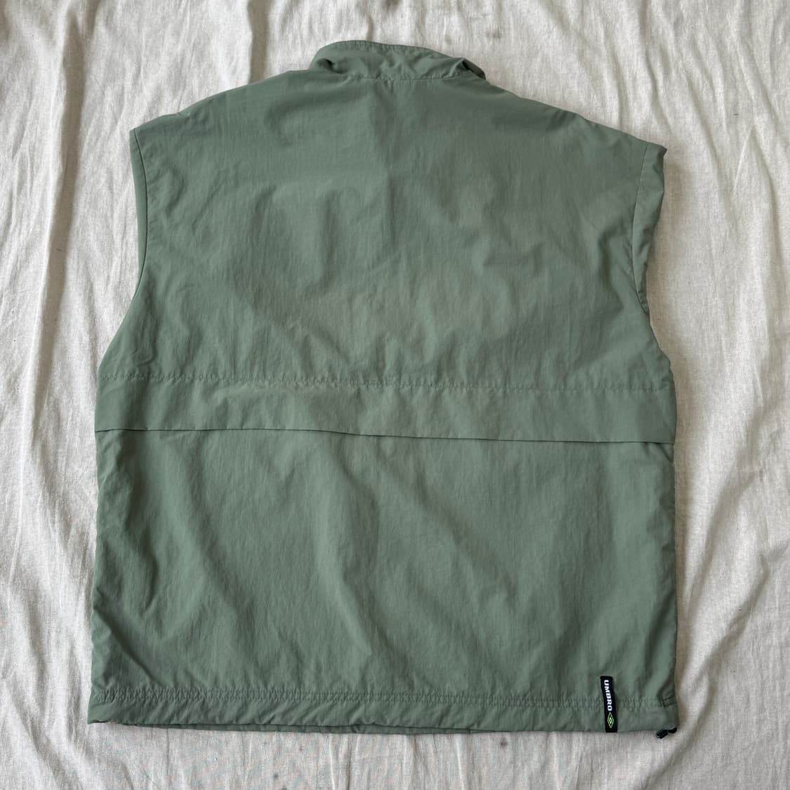 엄브로 카키 나일론 반집업 아노락 100(105) 상품이미지5