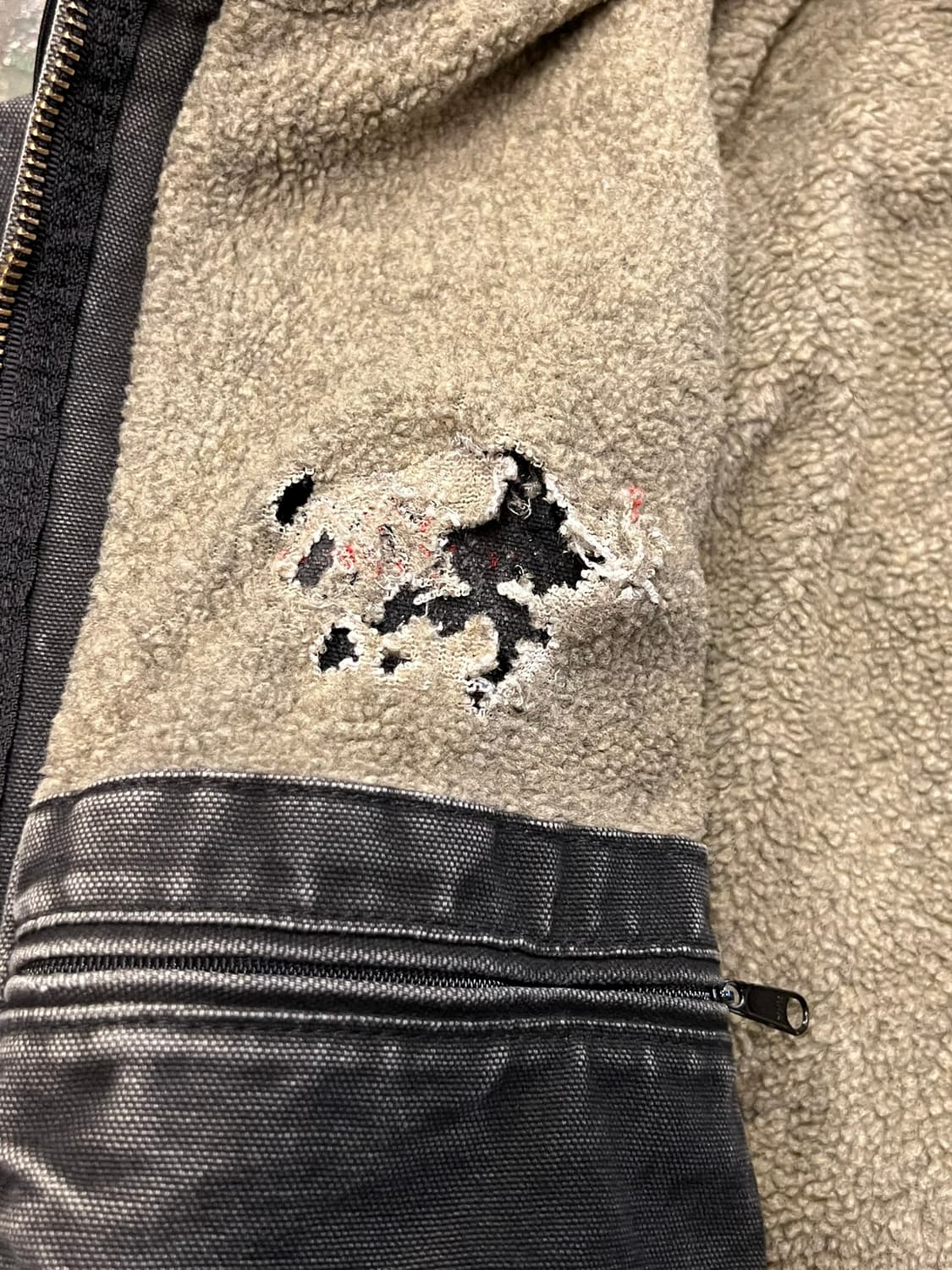 00's [L] 칼하트 액티브 자켓 셰르파 라이닝 빈티지 시에라 후드집업 상품이미지8