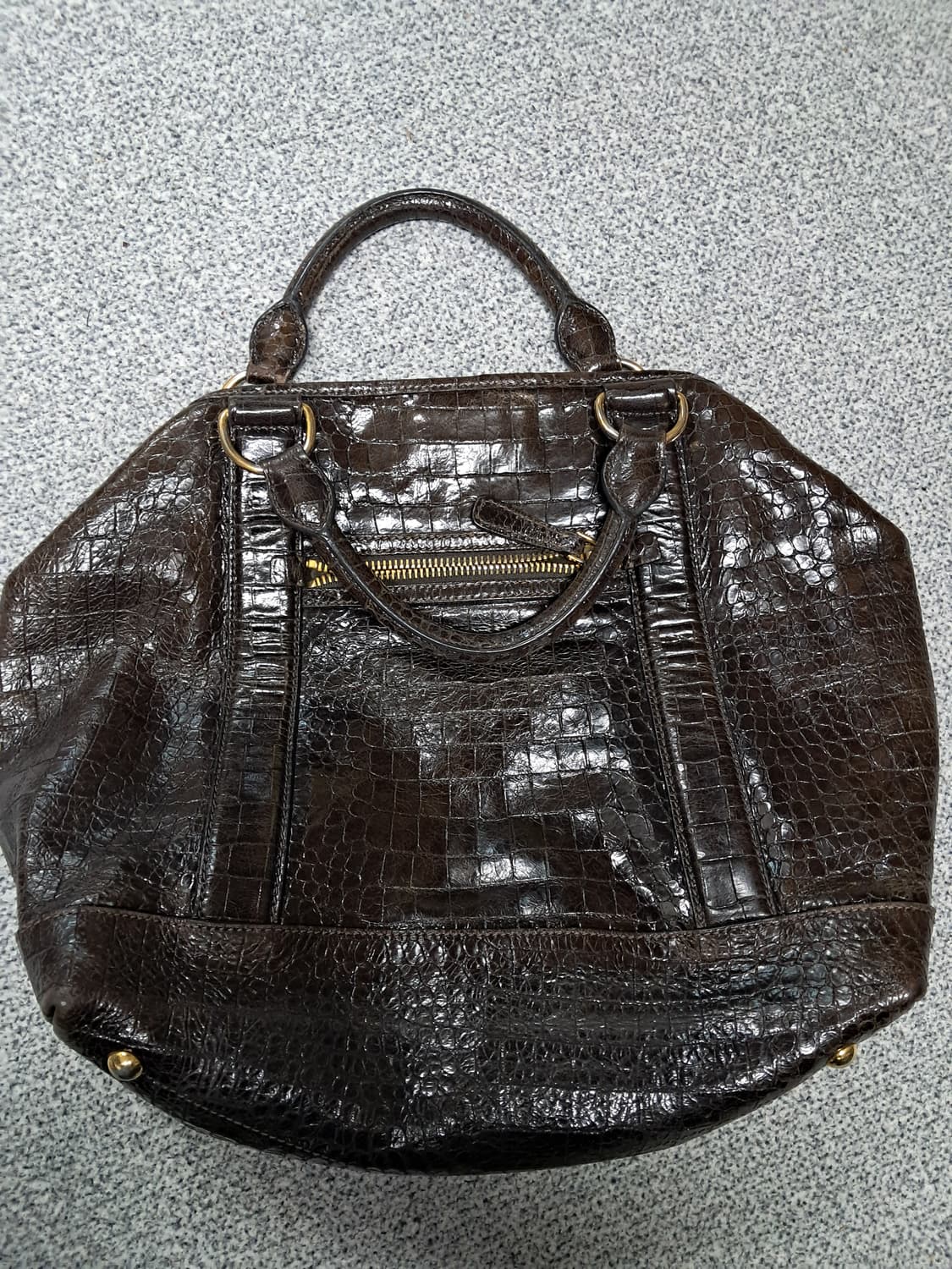 미우미우 브라운 토드백 상품이미지2