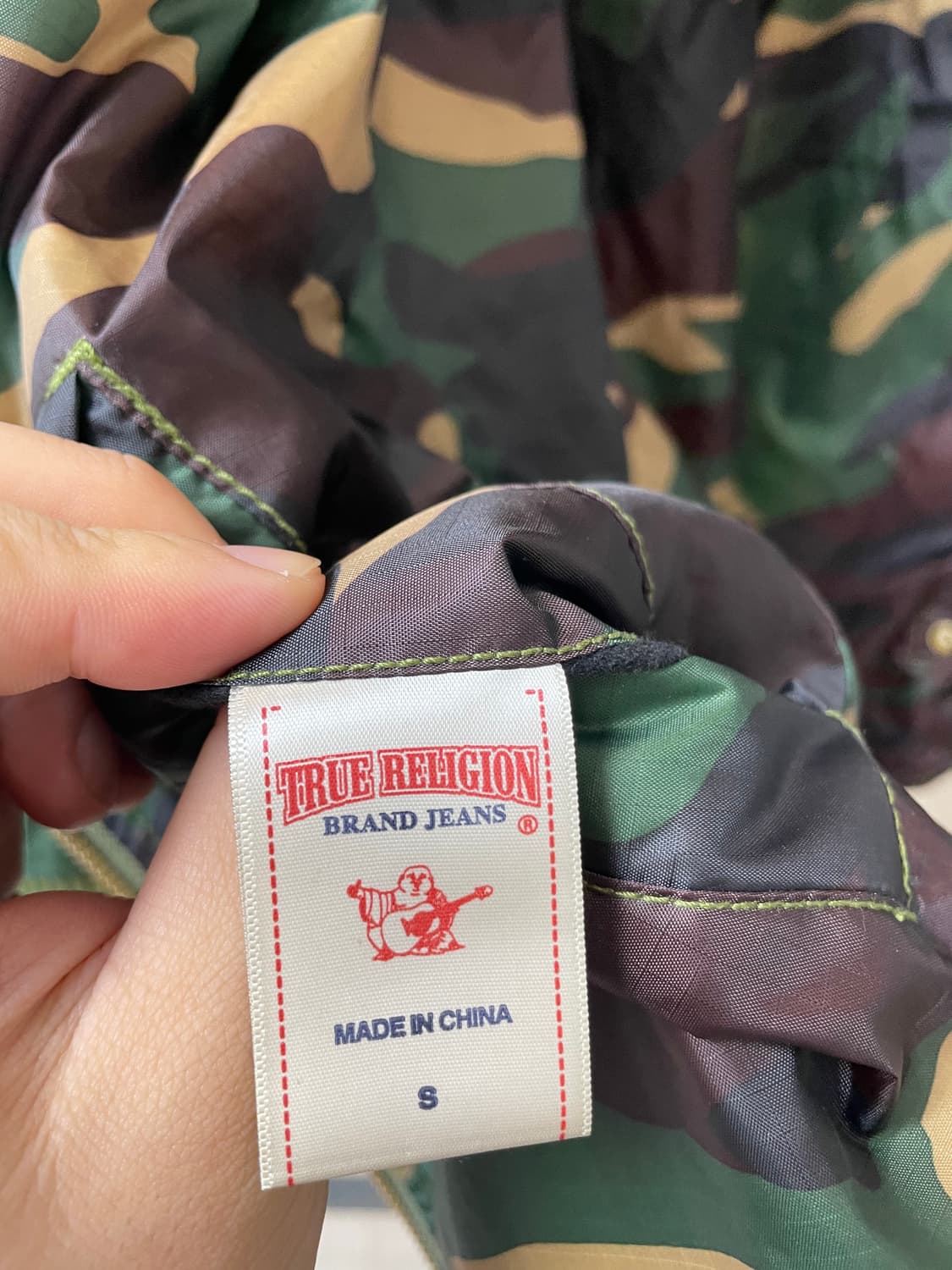 (S) 트루릴리전 리버시블 투웨이 카모 피쉬테일 야상 자켓 상품이미지9