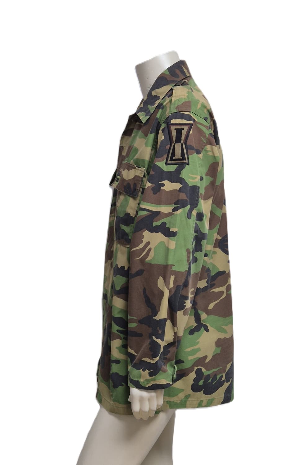 육군 구형 1군단 일병 후기형 동계 위장복 전투복 상의 자켓 (XXL) 상품이미지2