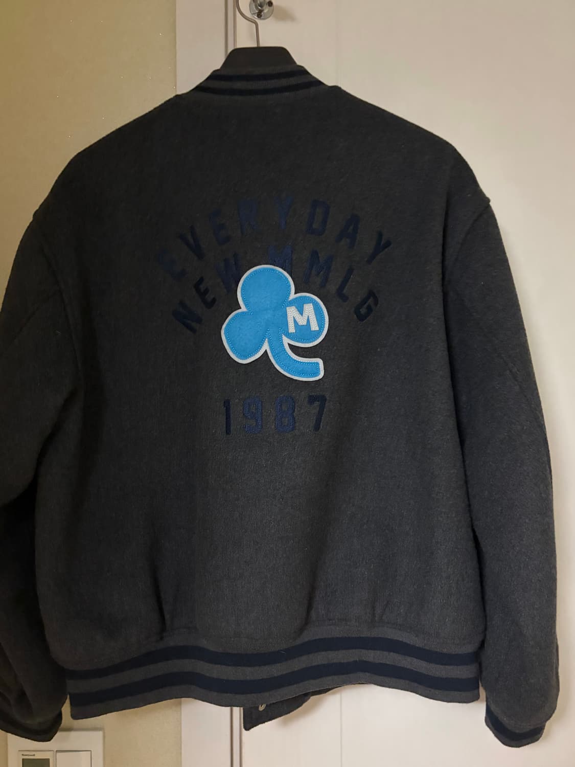 MMlg 울 바시티 자켓 M 상품이미지4