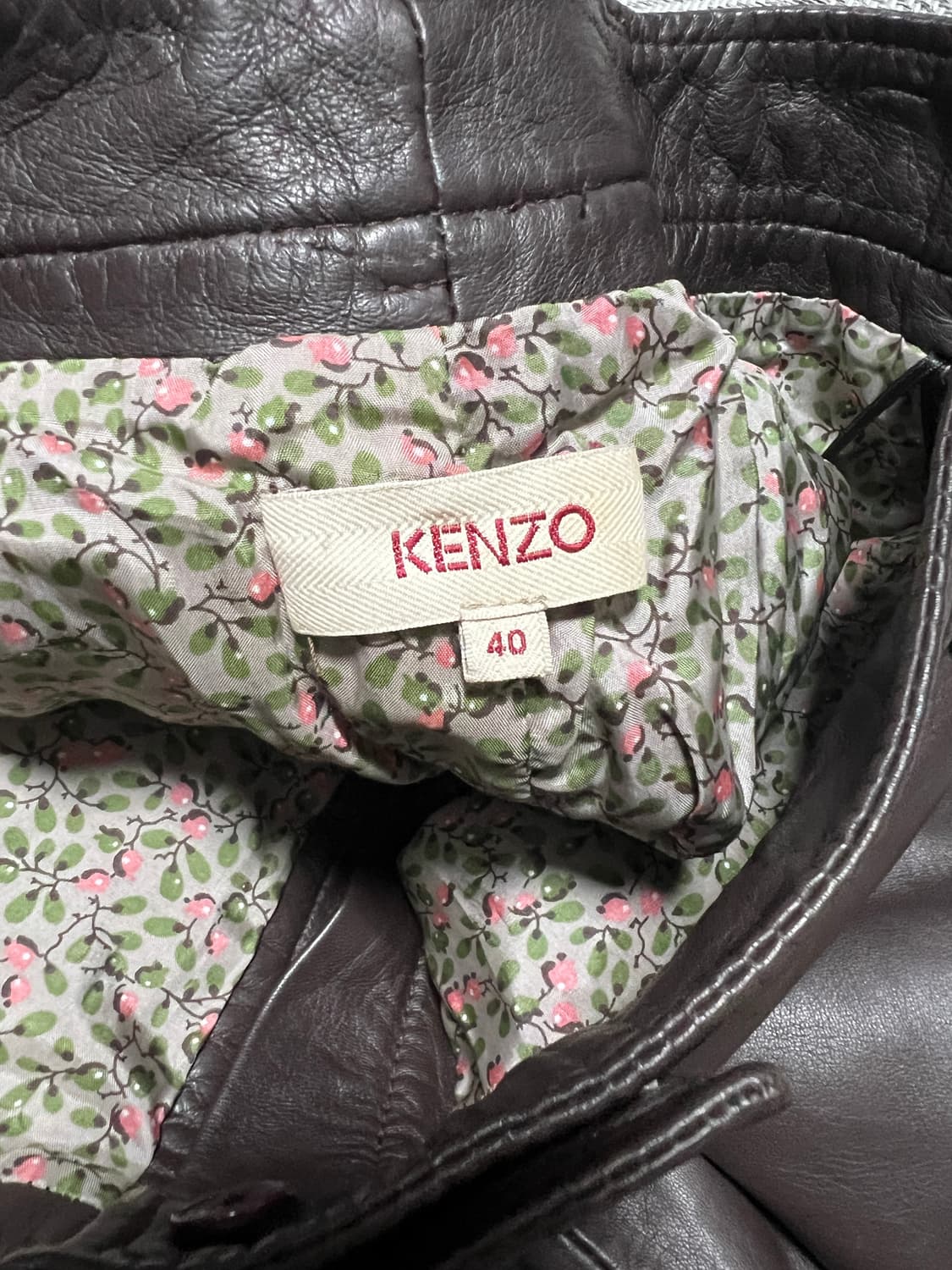 KENZO 겐조 가죽바지 정품 상품이미지4