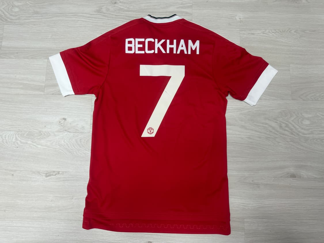 [S] 아디다스 맨유 15-16 홈 베컴 마킹 유니폼 상품이미지3