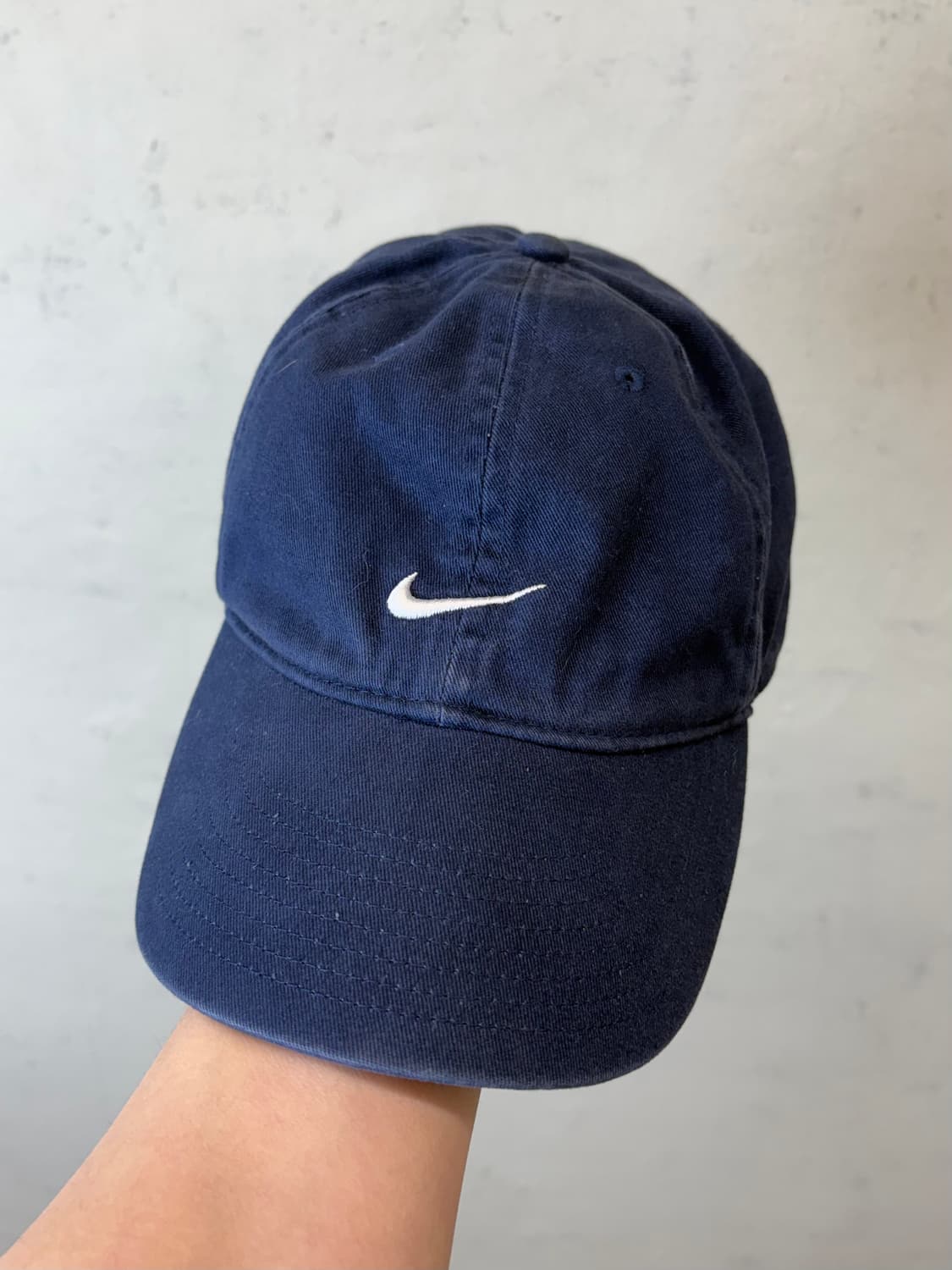 나이키 00s 빈티지 스우시 볼캡 네이비 상품이미지1