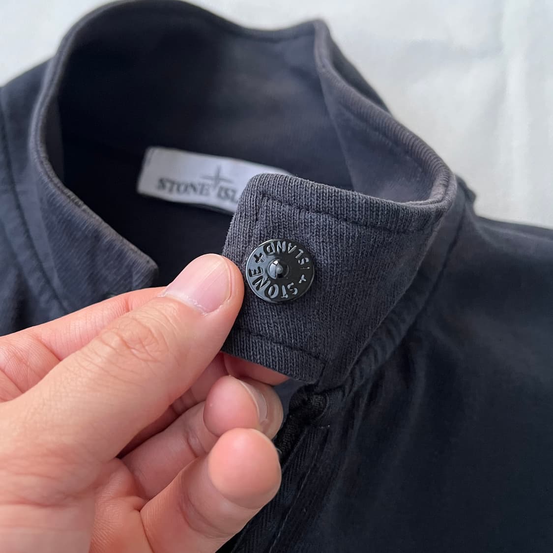Stone Island 스탠드카라 집업 블루종 상품이미지7