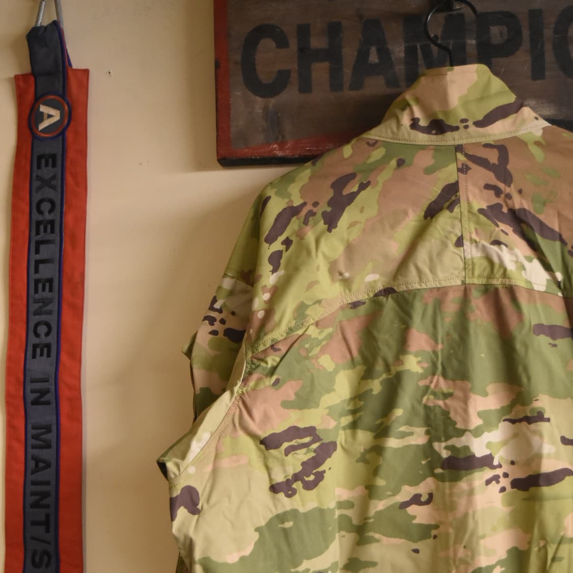 미군 오리지널 멀티캠 윈드셔츠 XLL 미사용품 상품이미지7