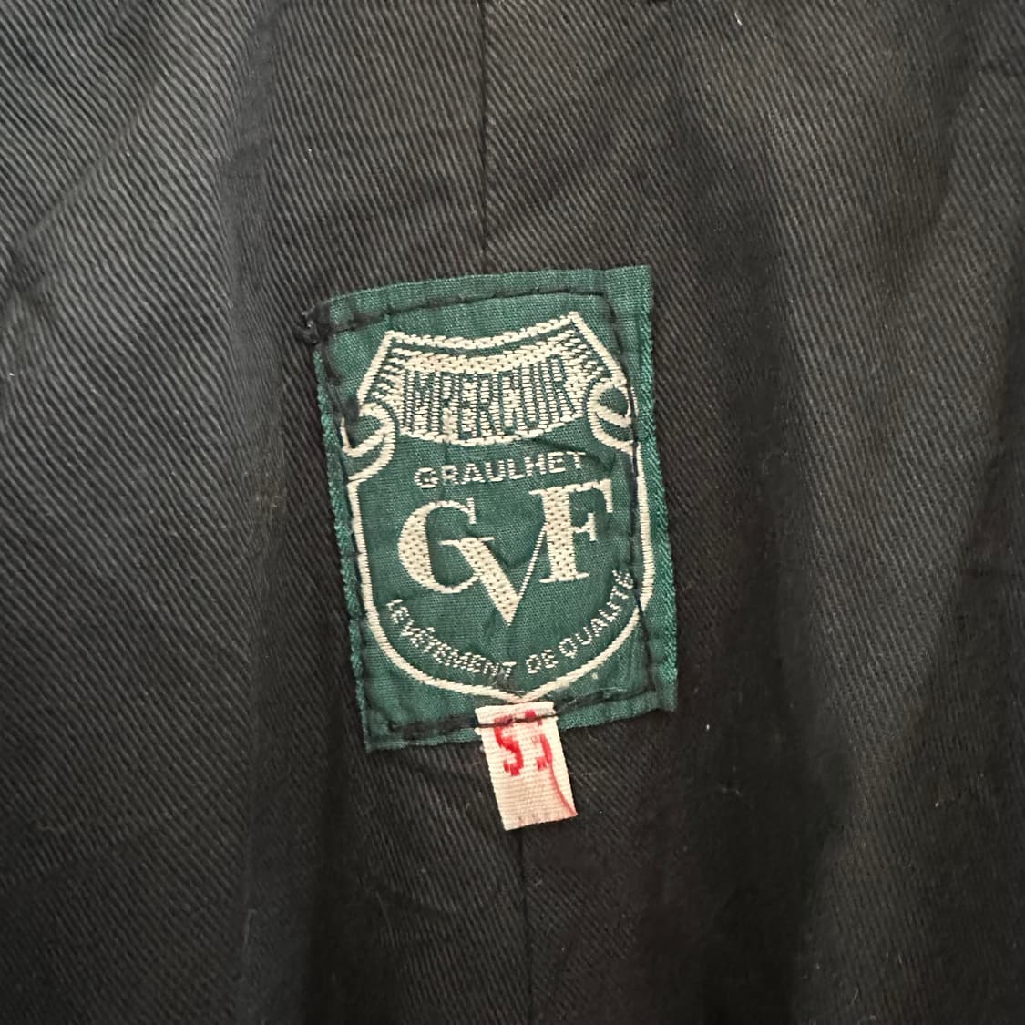 70’s GVF 프렌치 파이어맨 레더 코트 상품이미지6