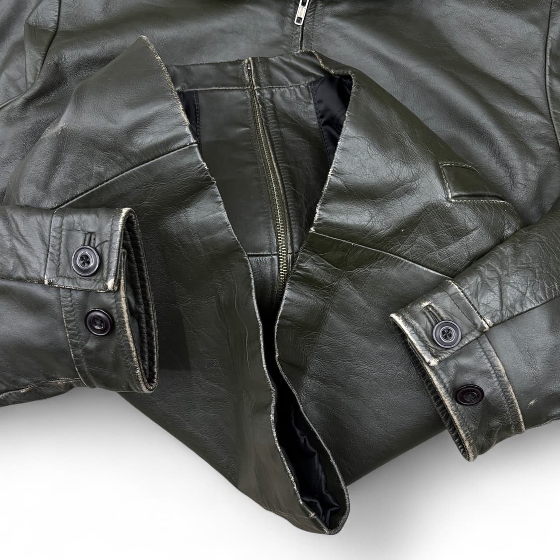 올드 갭 레더 자켓 상품이미지5