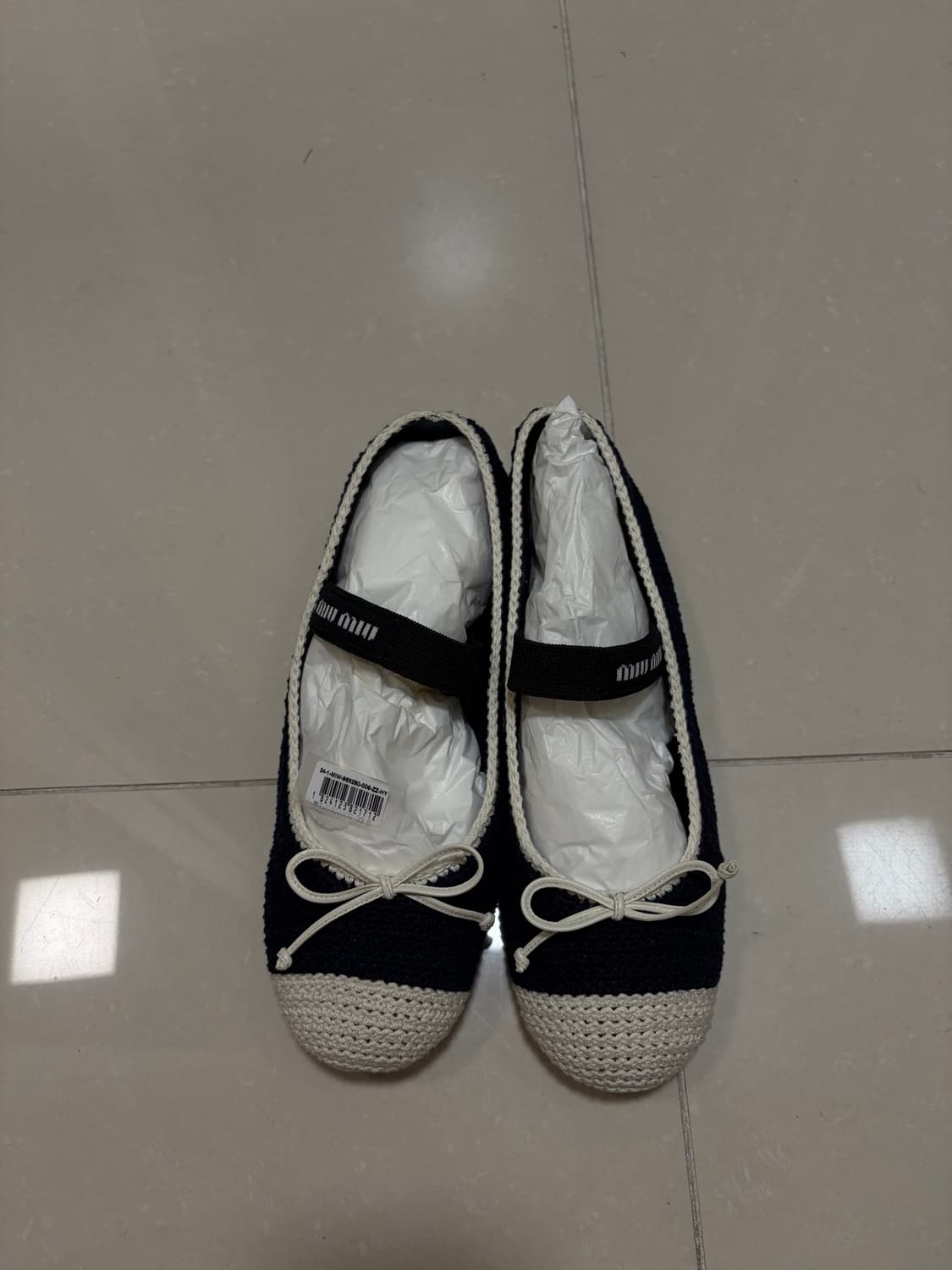 미우미우 발레리나 슈즈 상품이미지1