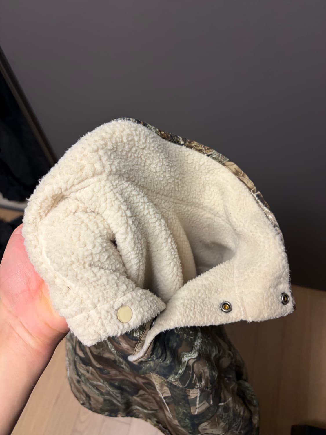 슈프림 폴라텍 셔링 리버시블 풀오버 S사이즈 상품이미지3