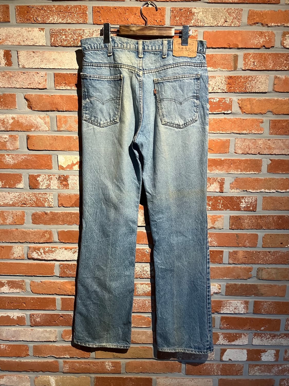 80s USA 빈티지 리바이스 517 부츠컷 데님 팬츠 상품이미지5