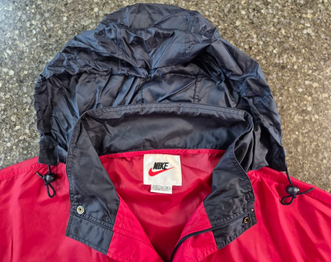 90s Nike Packable Windbreaker MADE U.S.A 상품이미지6