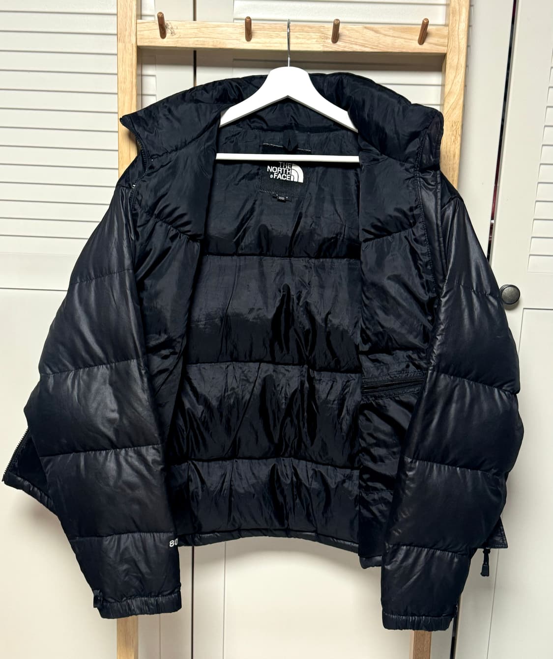 노스페이스 800 눕시 블랙 패딩 자켓 상품이미지6