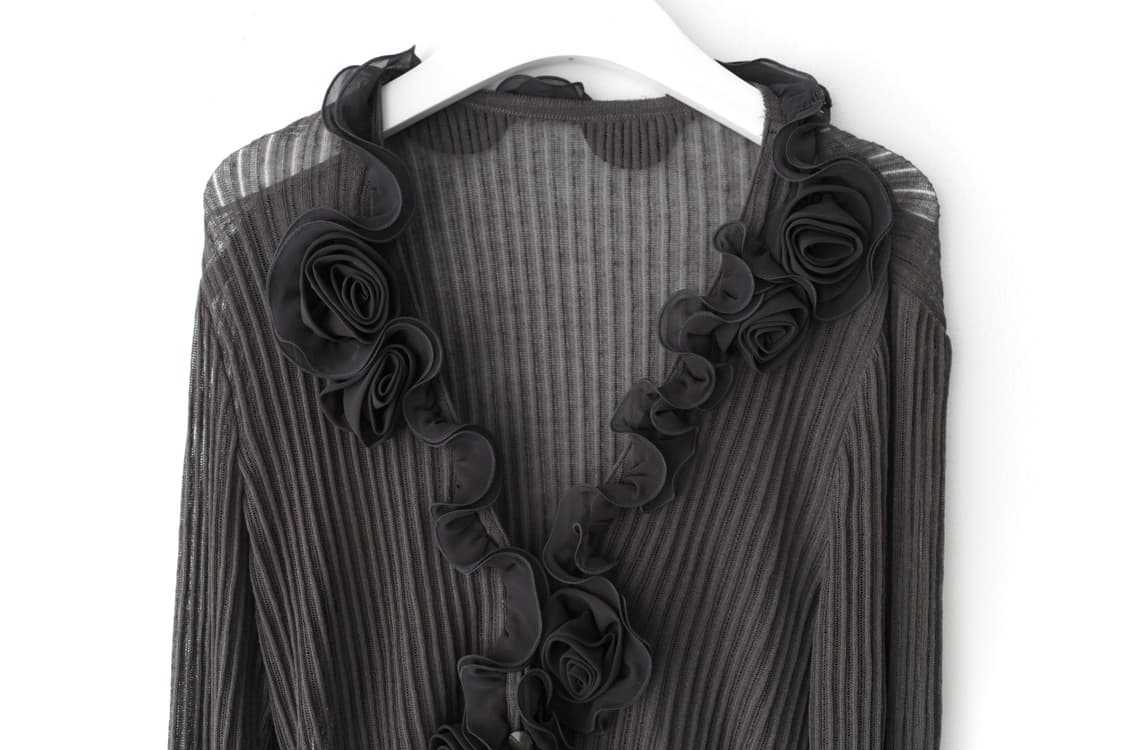 flower frill cardigun 상품이미지3