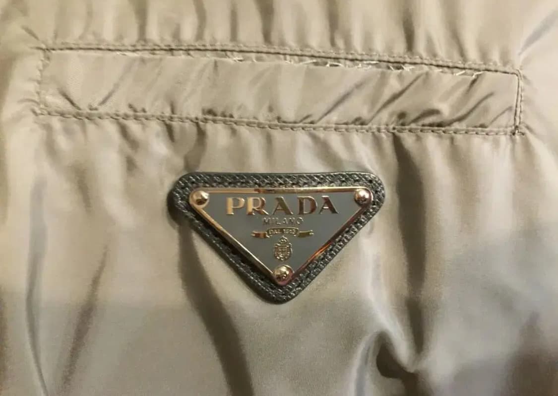 PRADA 프라다 리버서블 블루종(레더/나일론)50 사이즈-해외발송 상품이미지7